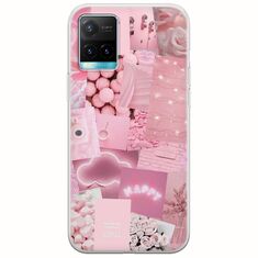 Aesthetic Pink Vivo Y21s Flexible TPU (Διάφανη Σιλικόνη)