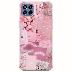 Aesthetic Pink Samsung Galaxy M33 5G Flexible TPU (Διάφανη Σιλικόνη)