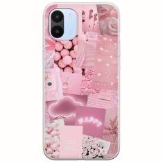 Aesthetic Pink Xiaomi Redmi A2 Flexible TPU (Διάφανη Σιλικόνη)