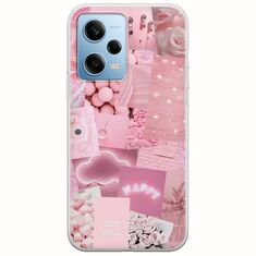 Aesthetic Pink Xiaomi Redmi Note 12 4G Flexible TPU (Διάφανη Σιλικόνη)