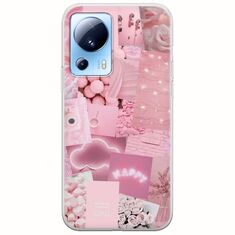 Aesthetic Pink Xiaomi 13 Lite 5G Flexible TPU (Διάφανη Σιλικόνη)