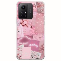 Aesthetic Pink Xiaomi Redmi Note 12S Flexible TPU (Διάφανη Σιλικόνη)
