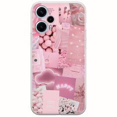 Aesthetic Pink Xiaomi Poco F5 5G Flexible TPU (Διάφανη Σιλικόνη)