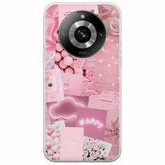 Aesthetic Pink Realme 11 Pro 5G Flexible TPU (Διάφανη Σιλικόνη)