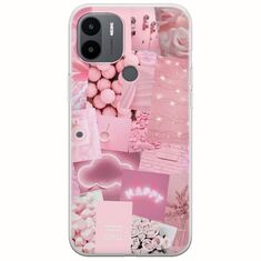 Aesthetic Pink Xiaomi Redmi A2 Plus Flexible TPU (Διάφανη Σιλικόνη)