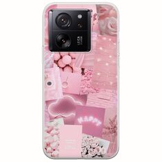 Aesthetic Pink Xiaomi 13T Pro 5G Flexible TPU (Διάφανη Σιλικόνη)
