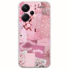 Aesthetic Pink Xiaomi Redmi Note 13 Pro Plus 5G Flexible TPU (Διάφανη Σιλικόνη)