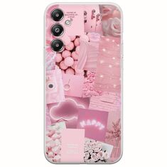 Aesthetic Pink Samsung Galaxy A25 5G Flexible TPU (Διάφανη Σιλικόνη)