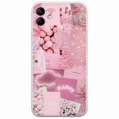 Aesthetic Pink Samsung Galaxy F04 Flexible TPU (Διάφανη Σιλικόνη)