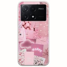 Aesthetic Pink Xiaomi Poco X6 Pro 5G Flexible TPU (Διάφανη Σιλικόνη)