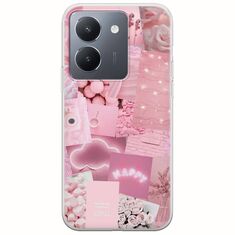 Aesthetic Pink Vivo Y36 4G / 5G Flexible TPU (Διάφανη Σιλικόνη)