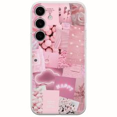 Aesthetic Pink Samsung Galaxy A15 4G / 5G Flexible TPU (Διάφανη Σιλικόνη)