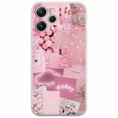 Aesthetic Pink Xiaomi Redmi 12 5G Flexible TPU (Διάφανη Σιλικόνη)