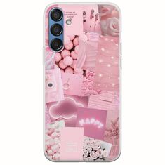 Aesthetic Pink Samsung Galaxy M15 5G Flexible TPU (Διάφανη Σιλικόνη)