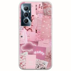 Aesthetic Pink Realme C65 4G Flexible TPU (Διάφανη Σιλικόνη)
