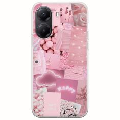 Aesthetic Pink Xiaomi Poco X7 Pro 5G Flexible TPU (Διάφανη Σιλικόνη)