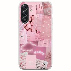 Aesthetic Pink Samsung Galaxy A56 5G Flexible TPU (Διάφανη Σιλικόνη)