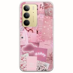 Aesthetic Pink Realme 14x 5G Flexible TPU (Διάφανη Σιλικόνη)