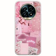 Aesthetic Pink Realme 13 Pro 5G Flexible TPU (Διάφανη Σιλικόνη)