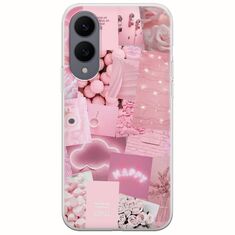 Aesthetic Pink Samsung Galaxy S25 Edge 5G Flexible TPU (Διάφανη Σιλικόνη)