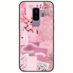 Aesthetic Pink Samsung Galaxy S9 Plus Black TPU (Μαύρη Σιλικόνη)