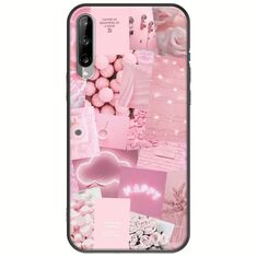 Aesthetic Pink Samsung Galaxy A30s Black TPU (Μαύρη Σιλικόνη)