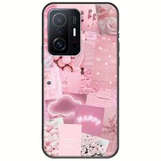 Aesthetic Pink Xiaomi 11T / 11T Pro Black TPU (Μαύρη Σιλικόνη)