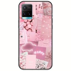 Aesthetic Pink Vivo Y33s Black TPU (Μαύρη Σιλικόνη)