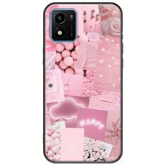 Aesthetic Pink Vivo Y01 Black TPU (Μαύρη Σιλικόνη)