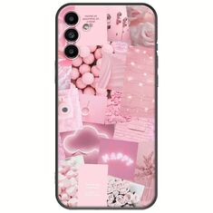 Aesthetic Pink Samsung Galaxy A13 5G Black TPU (Μαύρη Σιλικόνη)