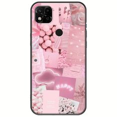 Aesthetic Pink Xiaomi Redmi 10A Black TPU (Μαύρη Σιλικόνη)