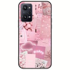 Aesthetic Pink Realme GT Neo 3T Black TPU (Μαύρη Σιλικόνη)