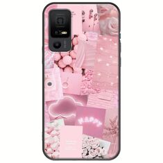 Aesthetic Pink TCL 40 NXTPAPER 5G Black TPU (Μαύρη Σιλικόνη)