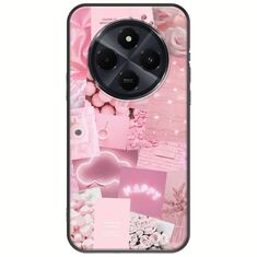 Aesthetic Pink Xiaomi Redmi 14C Black TPU (Μαύρη Σιλικόνη)