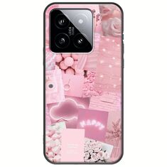 Aesthetic Pink Xiaomi 14T 5G Black TPU (Μαύρη Σιλικόνη)
