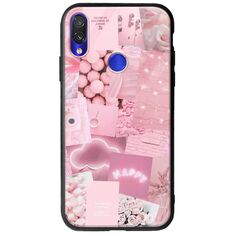 Aesthetic Pink Xiaomi Redmi Note 7 Groove TPU (Tempered Glass και TPU)