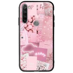 Aesthetic Pink Xiaomi Redmi Note 8T Groove TPU (Tempered Glass και TPU)