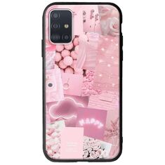 Aesthetic Pink Samsung Galaxy A71 Groove TPU (Tempered Glass και TPU)