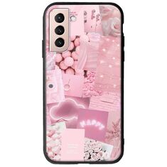 Aesthetic Pink Samsung Galaxy S21 Groove TPU (Tempered Glass και TPU)