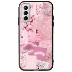 Aesthetic Pink Samsung Galaxy S21 Plus Groove TPU (Tempered Glass και TPU)