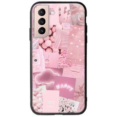 Aesthetic Pink Samsung Galaxy S21 FE 5G Groove TPU (Tempered Glass και TPU)