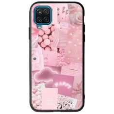 Aesthetic Pink Samsung Galaxy M12 Groove TPU (Tempered Glass και TPU)
