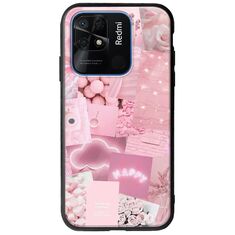 Aesthetic Pink Xiaomi Redmi 10C Groove TPU (Tempered Glass και TPU)