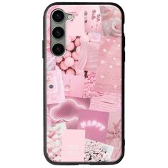Aesthetic Pink Samsung Galaxy S23 5G Groove TPU (Tempered Glass και TPU)