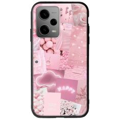 Aesthetic Pink Xiaomi Redmi Note 12 5G Groove TPU (Tempered Glass και TPU)