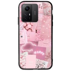 Aesthetic Pink Xiaomi Redmi Note 12S Groove TPU (Tempered Glass και TPU)