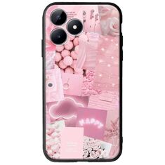 Aesthetic Pink Realme C53 Groove TPU (Tempered Glass και TPU)