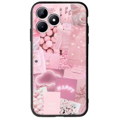 Aesthetic Pink Realme Note 50 Groove TPU (Tempered Glass και TPU)