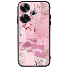 Aesthetic Pink Xiaomi Poco F6 5G Groove TPU (Tempered Glass και TPU)