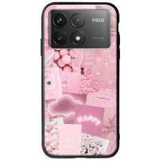 Aesthetic Pink Xiaomi Poco F6 Pro 5G Groove TPU (Tempered Glass και TPU)